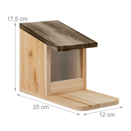 Squirrel feeder Wood