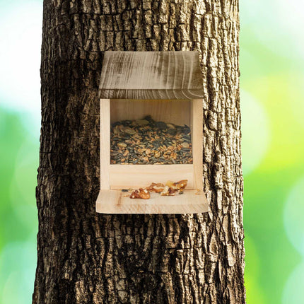 Squirrel feeder Wood