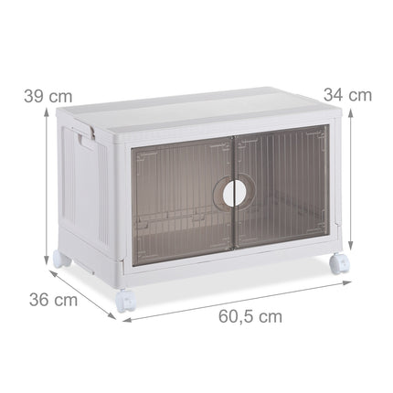Stackable storage box 74 l