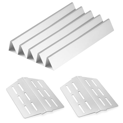 Stainless Grill Flavorizer Bars and Heat Plates, 7 Pack, 44 cm