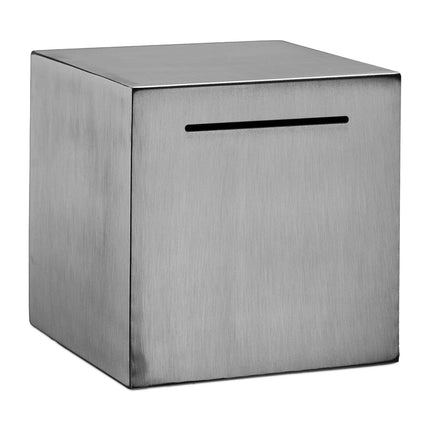 Stainless Steel Breakable Money Box, Secure Savings