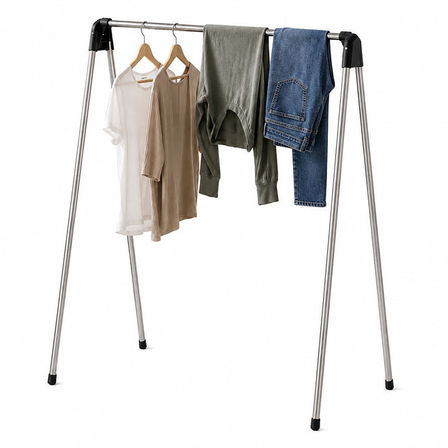 Stainless Steel Folding Drying Rack, 122 x 123.5 cm
