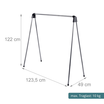 Stainless Steel Folding Drying Rack, 122 x 123.5 cm