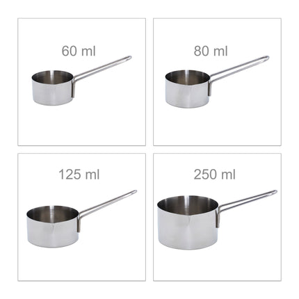 Stainless Steel Measuring Cup Set