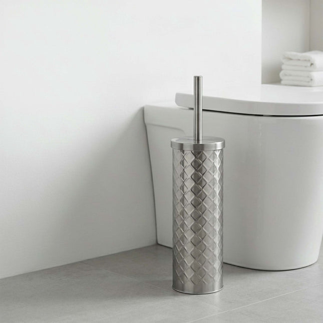 Stainless Steel Toilet Brush Set with Holder