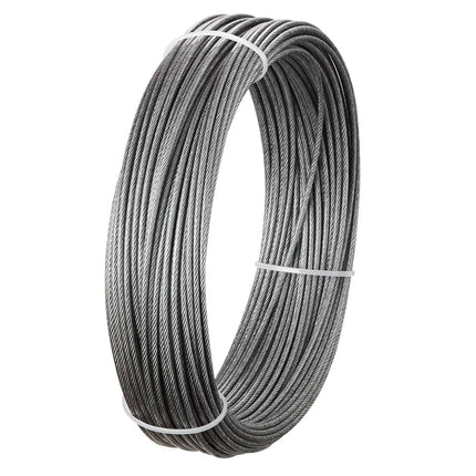 Stainless Steel Wire Rope Kit, 2 mm, 35.1 m, PVC Coated