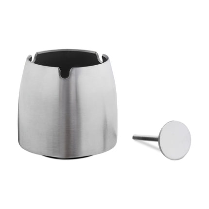 Stainless steel ashtray