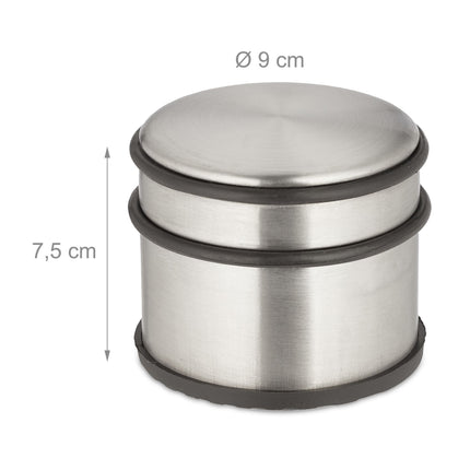 Stainless steel door stopper - 2 pcs