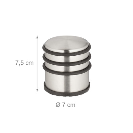 Stainless steel door stopper - 3 pcs