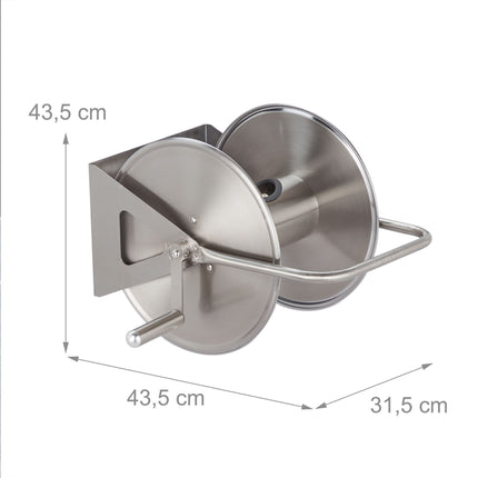 Stainless steel hose reel