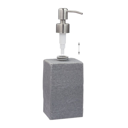 Stainless steel soap pump