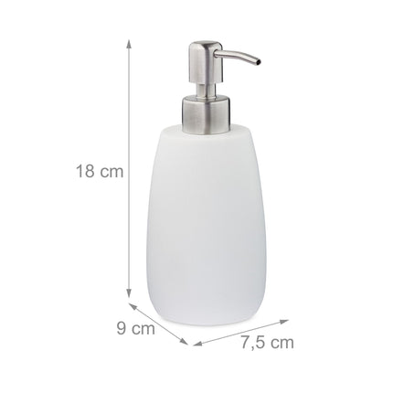 Stainless steel soap pump