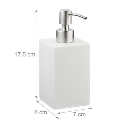 Stainless steel soap pump
