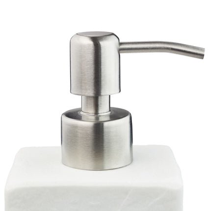 Stainless steel soap pump