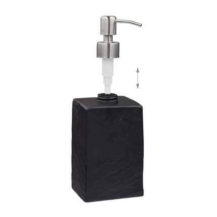 Stainless steel soap pump
