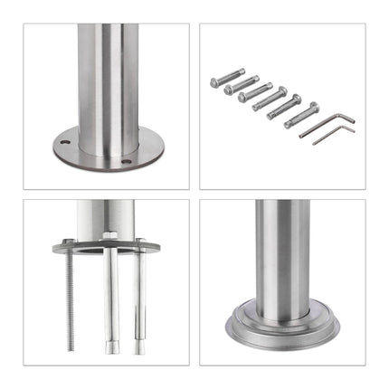 Stainless steel stair railings