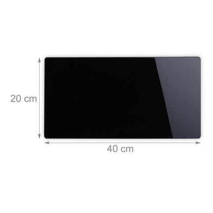Stylish magnetic glass wall with accessories