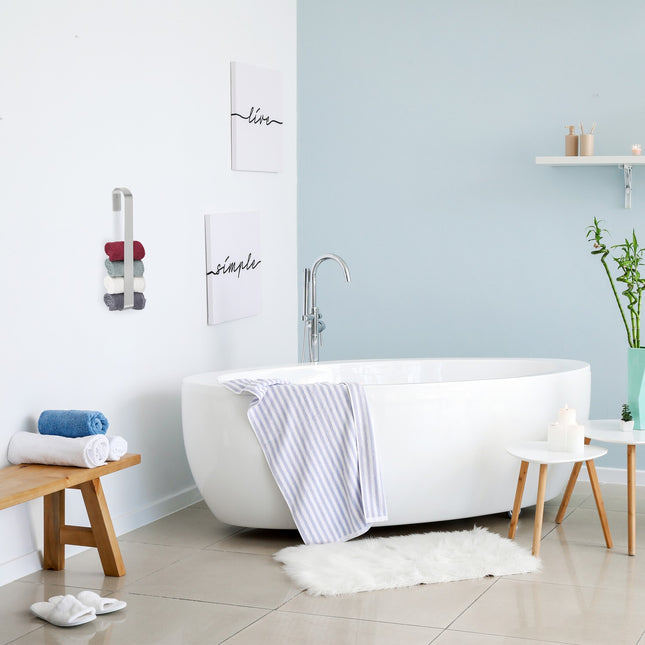 Stainless steel towel rail