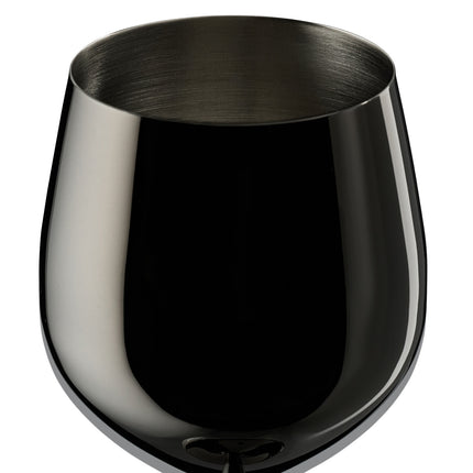 Stainless steel wine glasses, set of 4