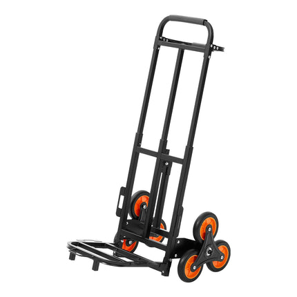 Stair Climbing Cart 100 kg, Folding Dolly, 6 Wheels