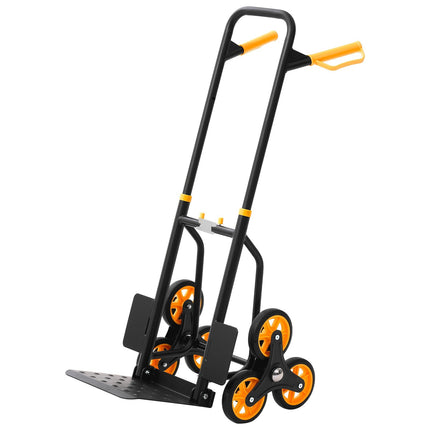Stair Climbing Hand Truck, 150 kg, Folding 6-Wheel