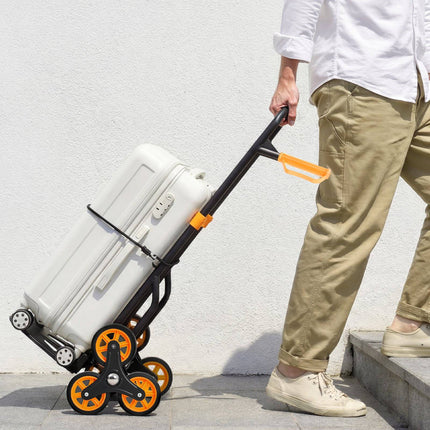 Stair Climbing Hand Truck, 150 kg, Folding 6-Wheel