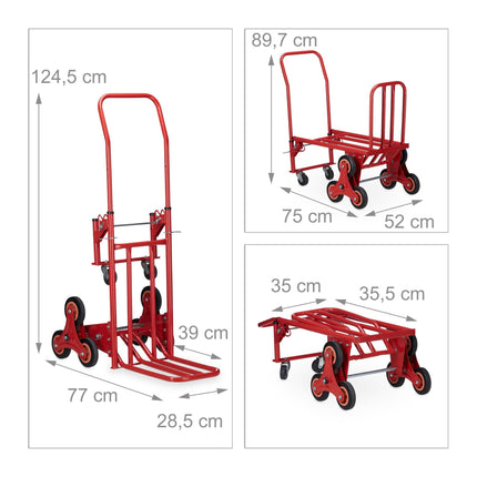Stair climbers up to 150 kg
