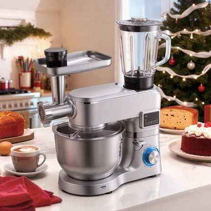 Stand Mixer 5.7L, 1500W Tilt-Head With Blender Cup