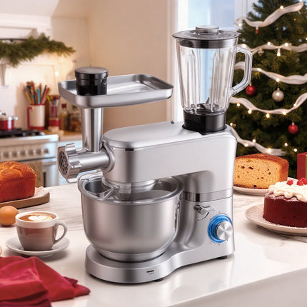 Stand Mixer 6L, 1500W Tilt-Head, Stainless Bowl