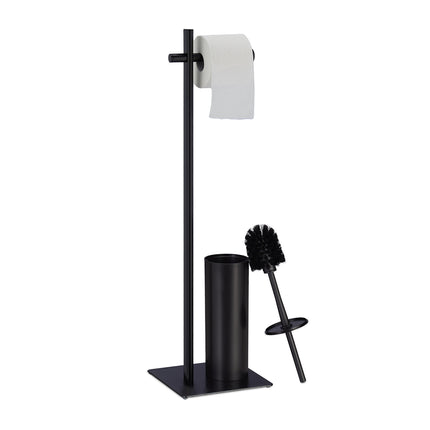Stand WC set black