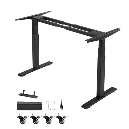 Standing Desk Frame, Dual Motor, 100–180 cm, 3 Memory