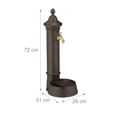 Standing fountain antique 72 cm