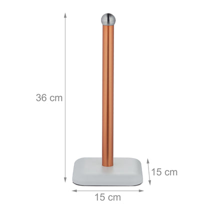 Standing holder for household paper