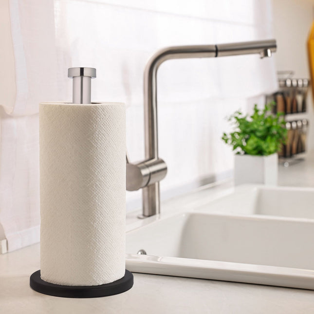 Standing holder for household paper