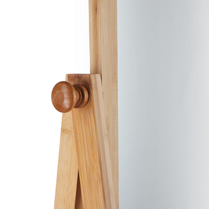 Standing mirror bamboo