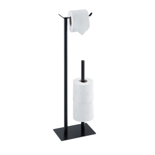 Standing toilet paper holder