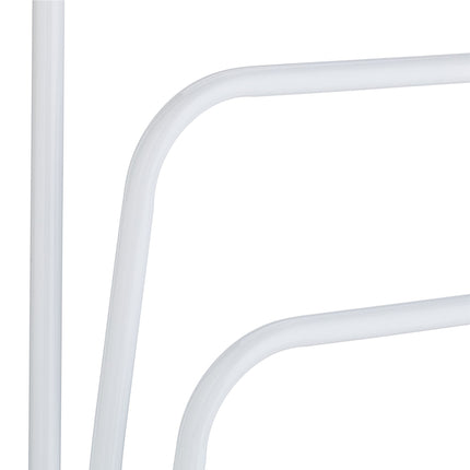 Standing towel rail in white