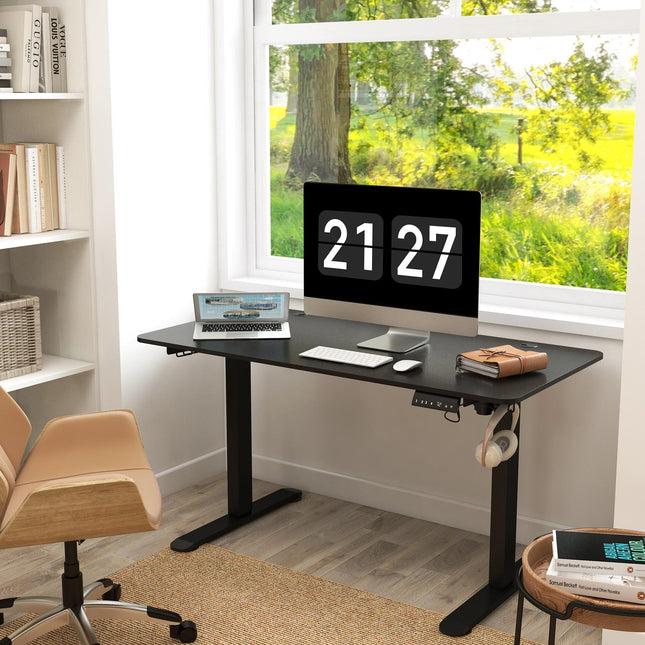 Electric stand-up desk, anti-collision, adjustable height