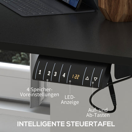 Electric stand-up desk, anti-collision, adjustable height