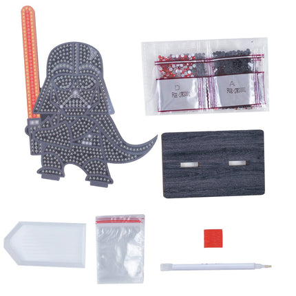 Star Wars Art Set With Crystals, Darth Vader