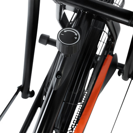 Stationary Air Bike with Adjustable Resistance