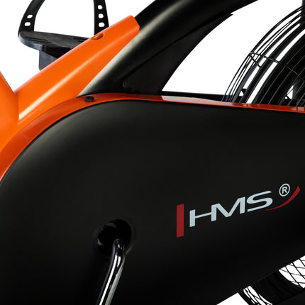 Stationary Air Bike with Adjustable Resistance
