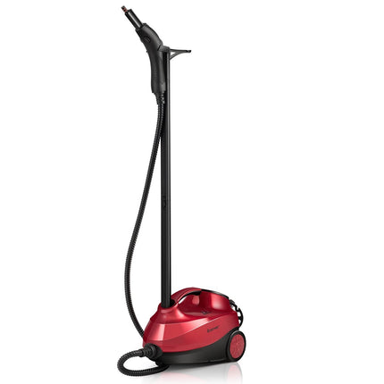 Steam cleaner steam broom 2000W floor steam cleaner with 19 accessories red