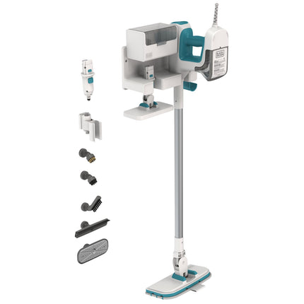 Steam mop 1500W Steam system 8 accessories