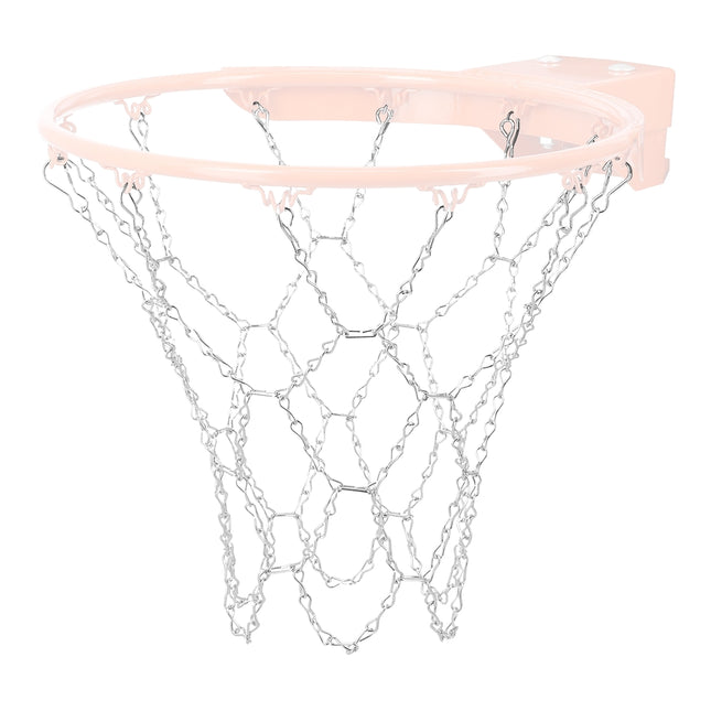 Stalen basketbalnet, duurzame vervanging voor buitenring