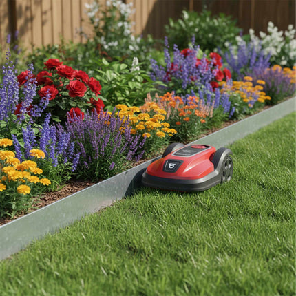 Steel Garden Bed Edging – Flexible, Weed Barrier