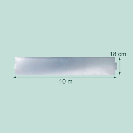 Steel Garden Bed Edging – Flexible, Weed Barrier