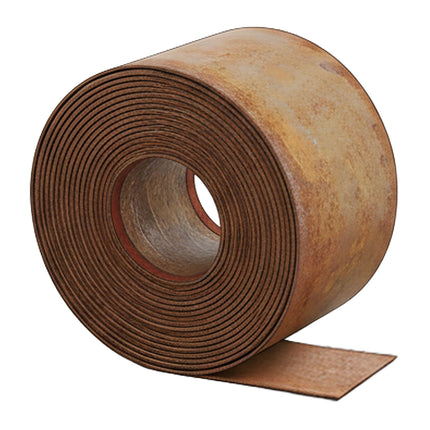 Steel Garden Edging, Rust Finish, Flexible Lawn Border