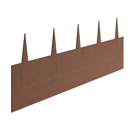 Steel Landscape Edging, 6-Pack 40 x 8 in, Bendable