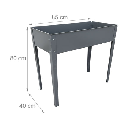 Steel Raised Garden Bed – Rust-Resistant, Outdoor Use
